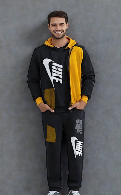 Lycra Printed Men's Track Suit