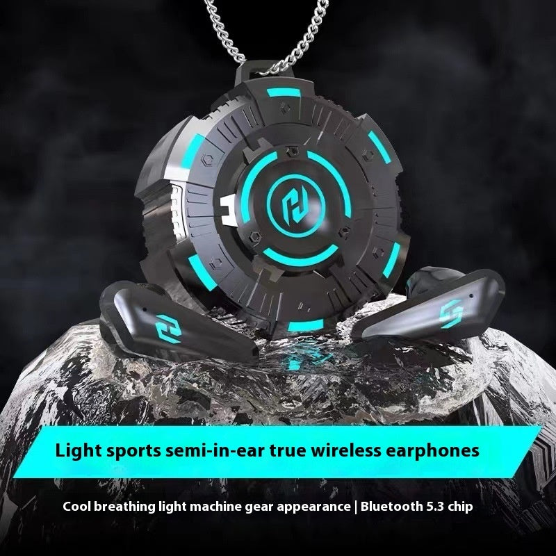 Gaming Sports E-sports Fingerprint Touch TWS Ultra-long Life Battery Noise Reduction Wireless Headset