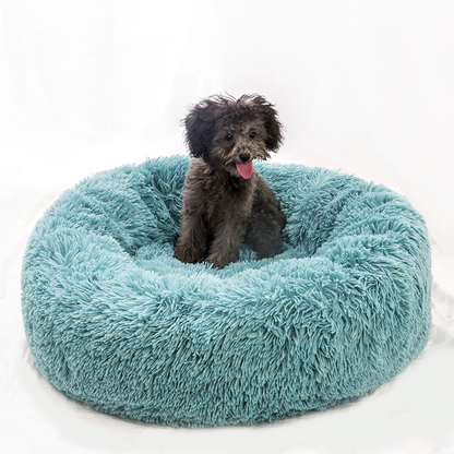 Cozy Orthopedic Donut Pet Bed: Soft, Washable Cushion for Cats & Dogs