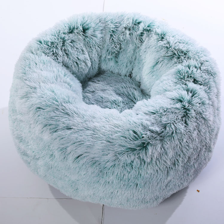 Cozy Orthopedic Donut Pet Bed: Soft, Washable Cushion for Cats & Dogs