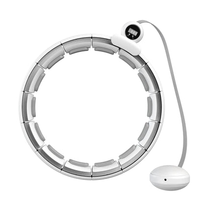 Smart Fitness for Plus-Size Weight Loss:Silent Weighted Infinity Hula Hoop