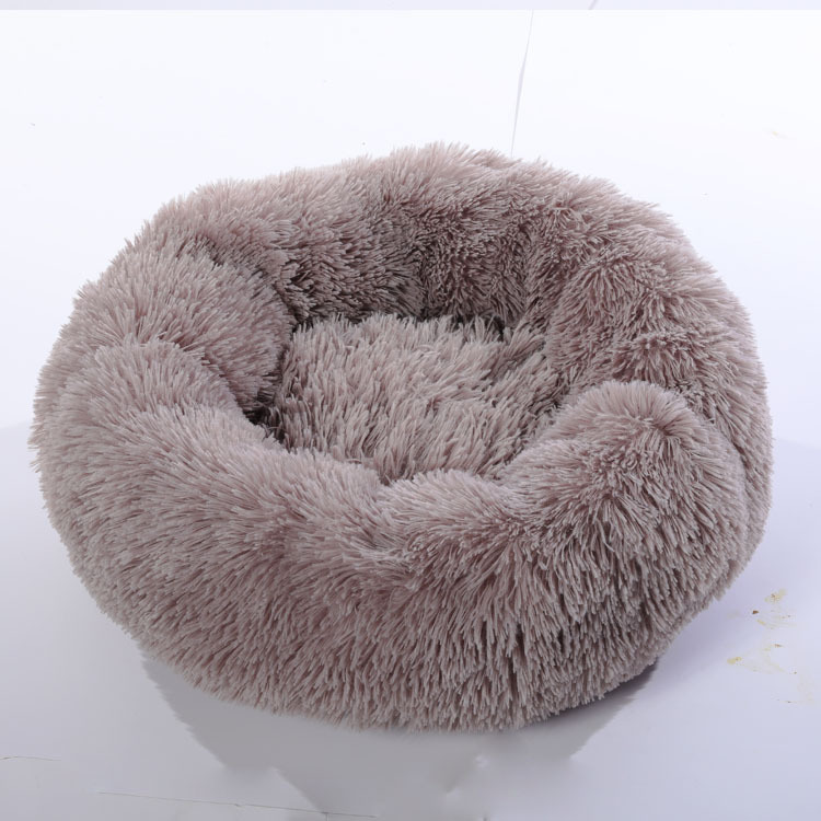 Cozy Orthopedic Donut Pet Bed: Soft, Washable Cushion for Cats & Dogs