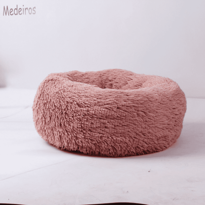 Cozy Orthopedic Donut Pet Bed: Soft, Washable Cushion for Cats & Dogs