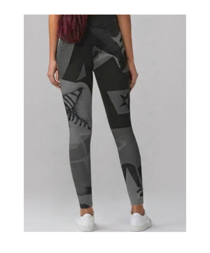 StarryStride Crossover Leggings