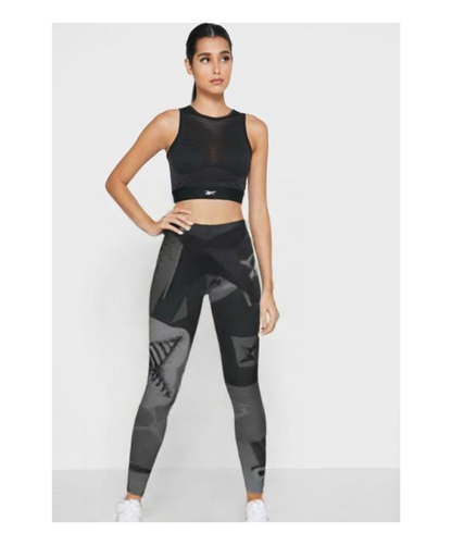 StarryStride Crossover Leggings