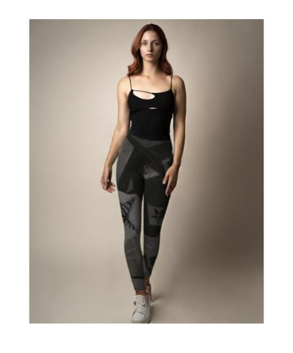 StarryStride Crossover Leggings